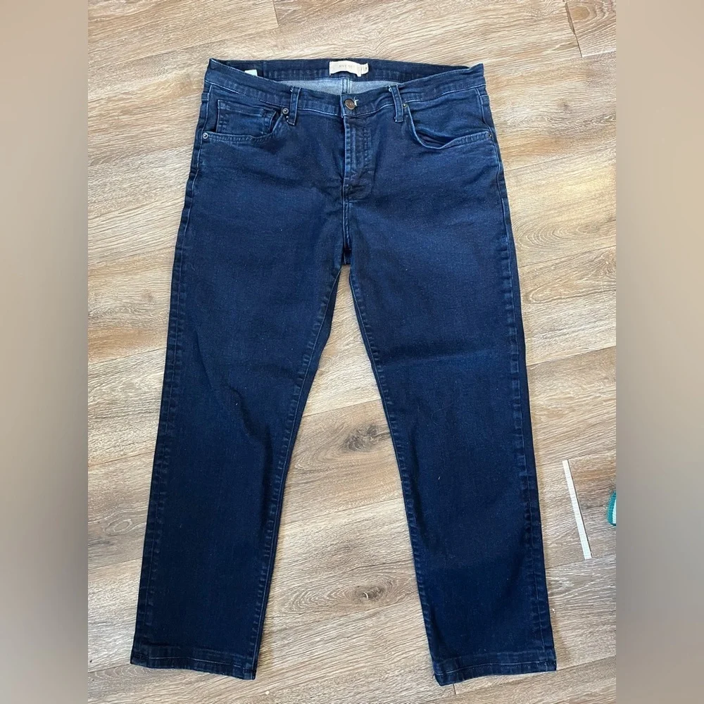 Rye 51 Premium Stretch Straight Leg Dark Olive Wash 34